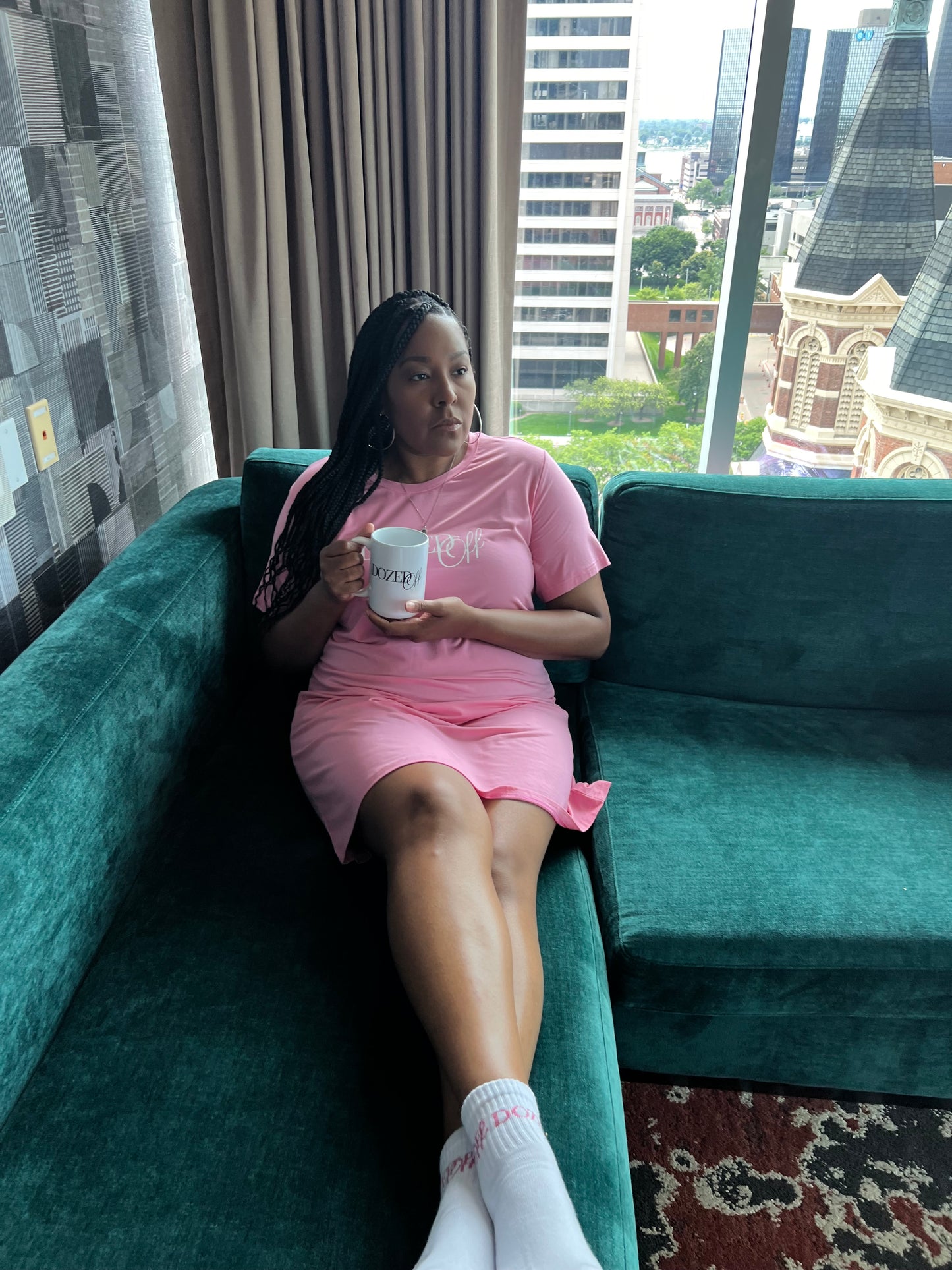 Dozed Off Ankle Grip Socks