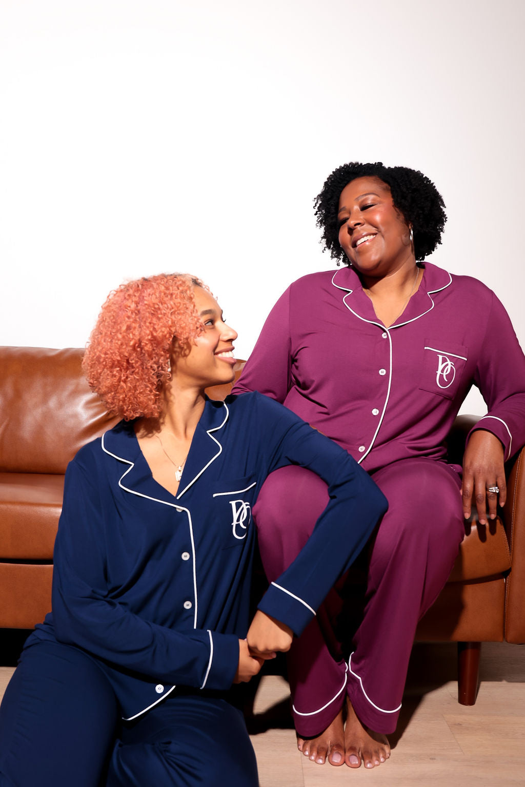 Long Sleeve Button-Up PJ Set