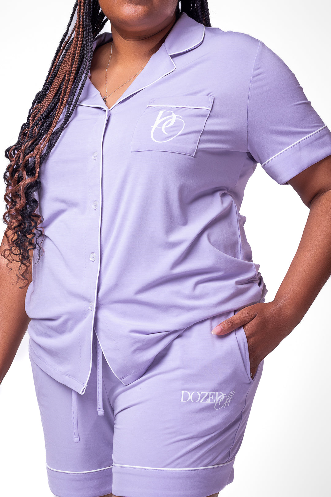 Short Sleeve Button-Up & Shorts Set