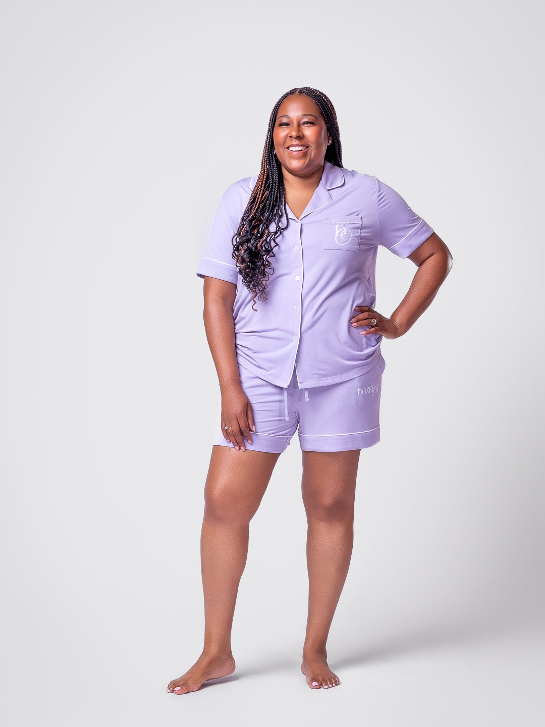 Short Sleeve Button-Up & Shorts Set