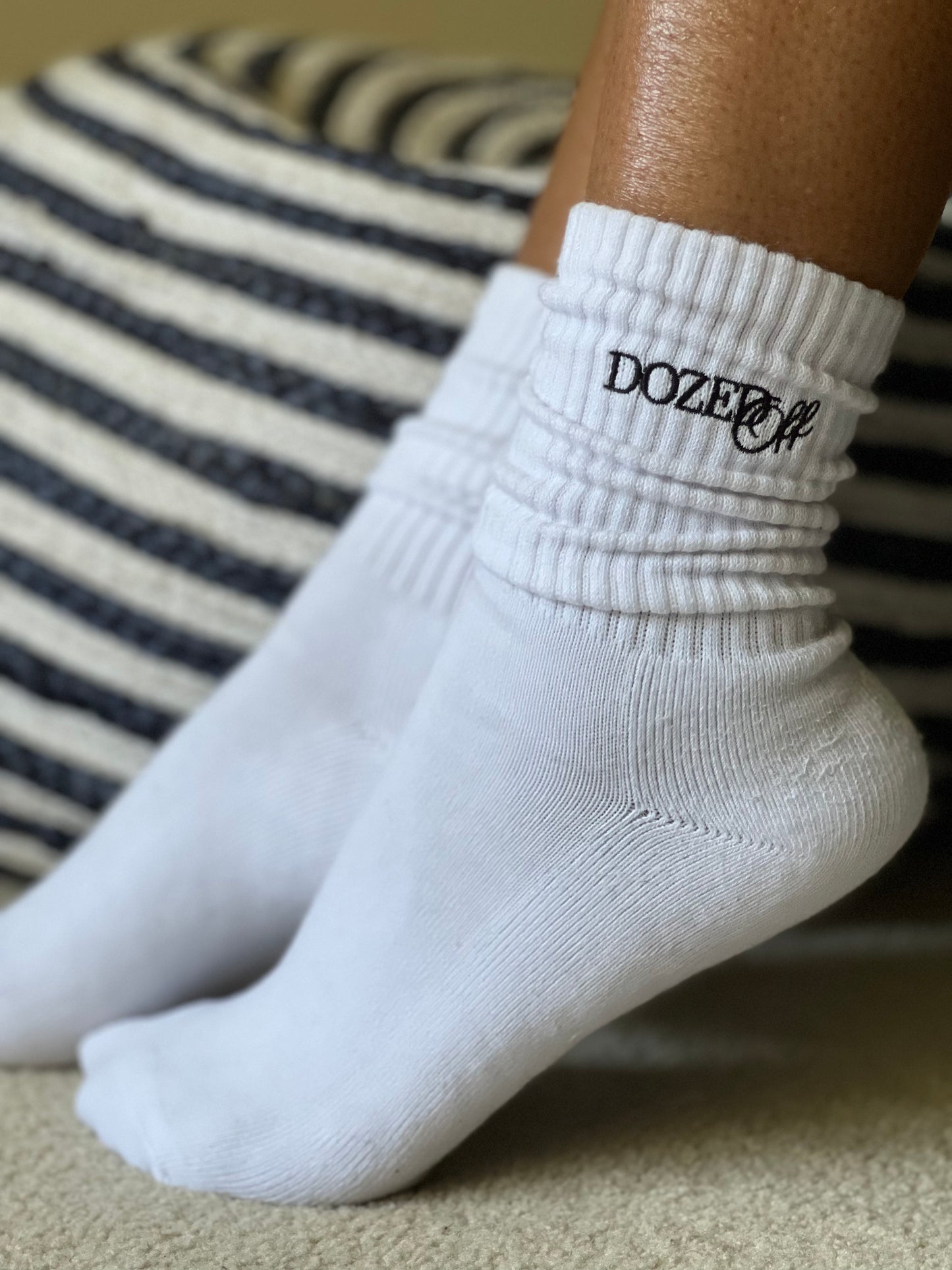 Dozed Off Long Slouch Socks