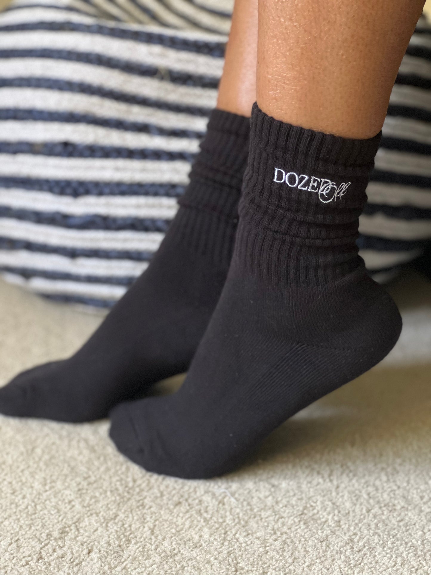 Dozed Off Long Slouch Socks