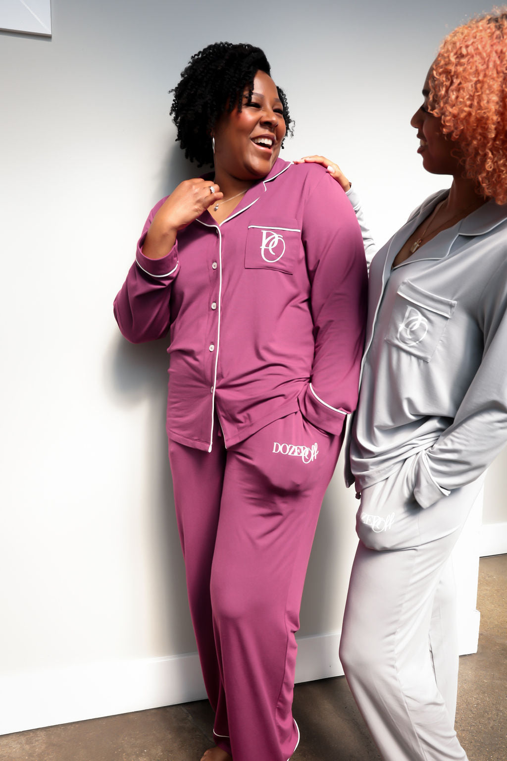 Long Sleeve Button-Up PJ Set