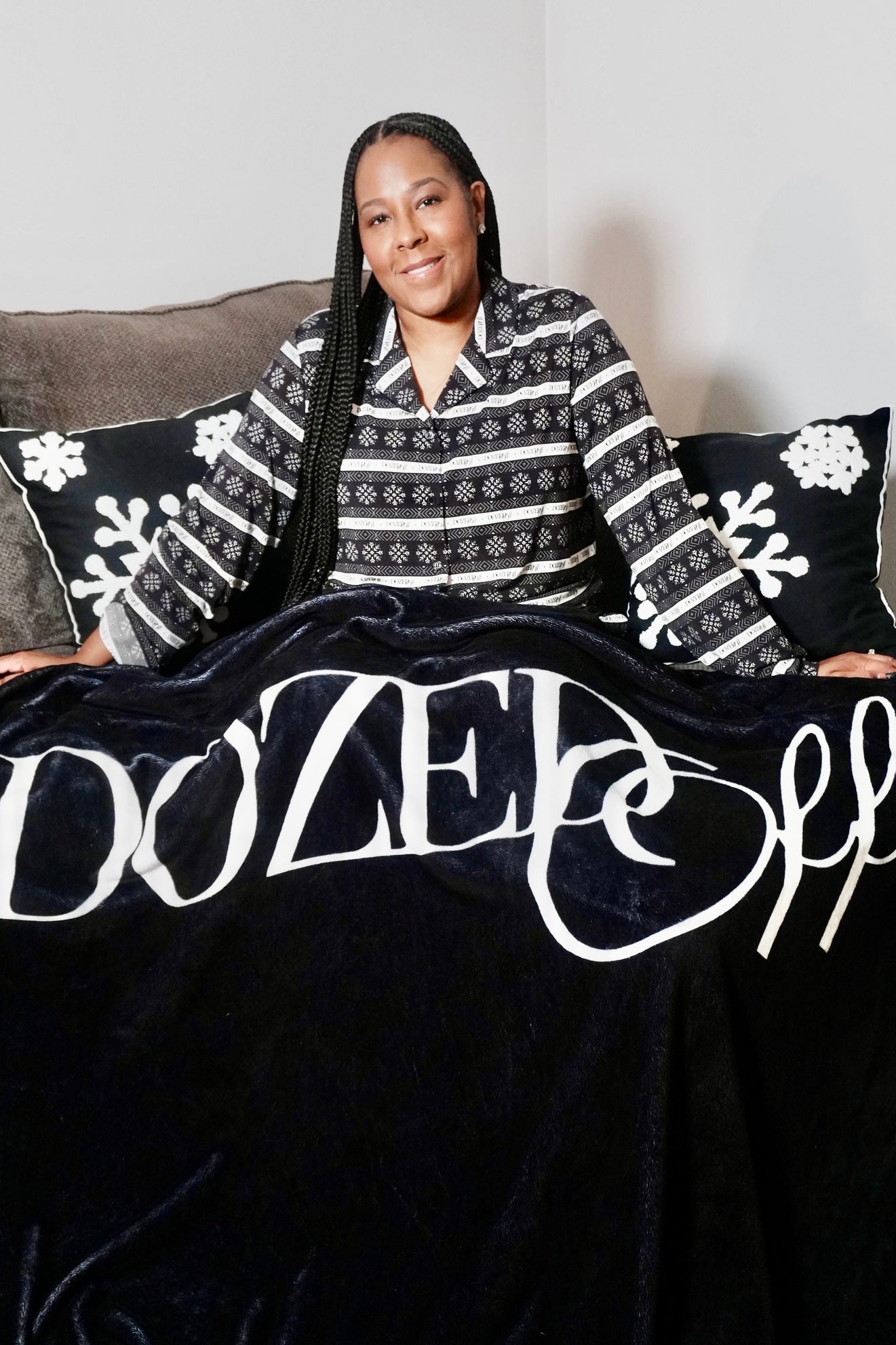 Holiday Button-Up PJ Set